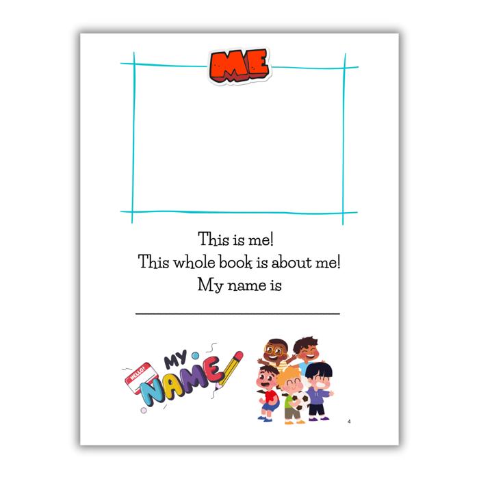  BUNDLE & SAVE! 'Best Book About Me Ever!' | Personalized Writing & Drawing Book for Kids AND ‘Pizza Party’ Slime Kit