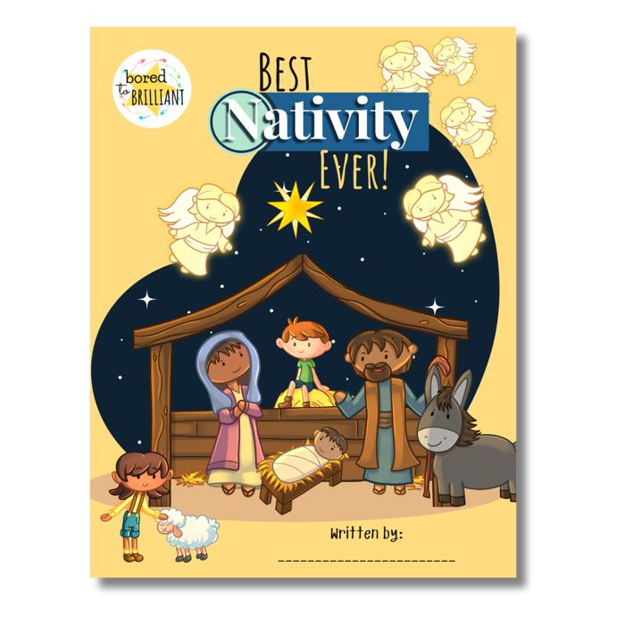 Best Nativity Ever! | Personalized Writing & Drawing Book for Kids