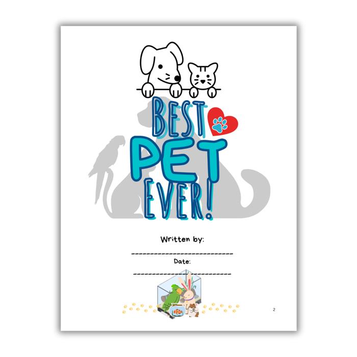 BUNDLE & SAVE! 'Best Pet Ever!' | Personalized Writing & Drawing Book for Kids AND ‘Lucky’ Slime Kit