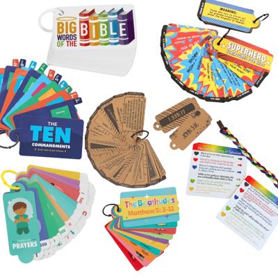 Christian Flashcards to Help Kids Learn About the Bible & Faith