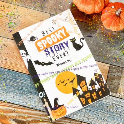 Best Spooky Story Ever - Kids Book (Paperback) - Written by Your Child!