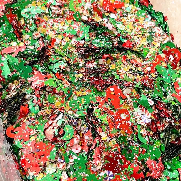 Ugly Sweater Christmas Party Slime Kit