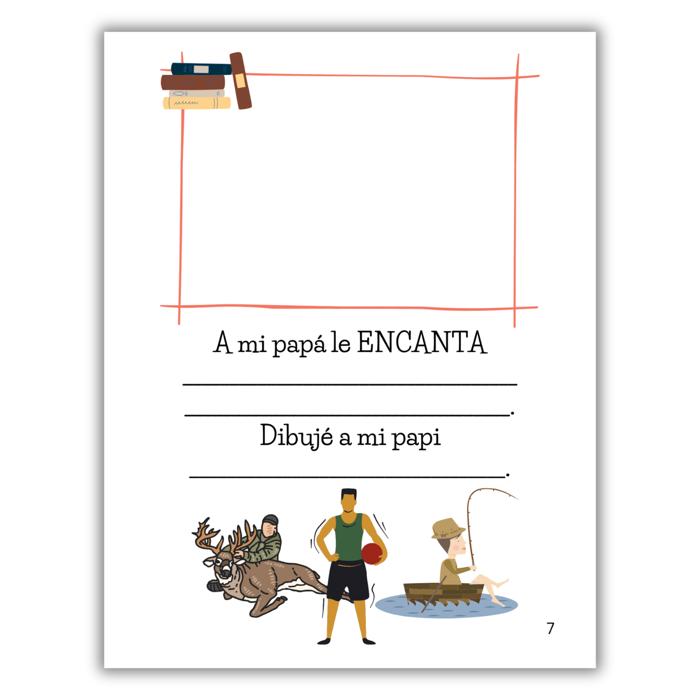 Papi, ¡Eres El Mejor! | Libro para completar espacios en blanco | Un regalo de los niños / SPANISH Best Dad Ever! | Fill-in-the-Blank Book | Gift from child