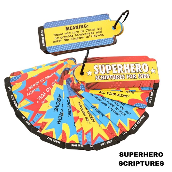 Christian Flashcards to Help Kids Learn About the Bible & Faith