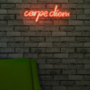  Carpe Diem Led Neon Red Light Wall Decor