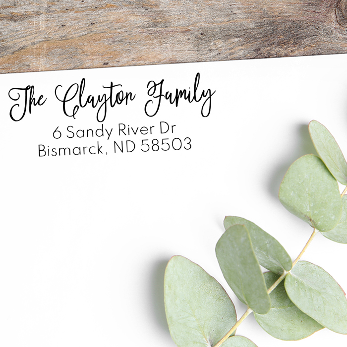 Personalized Self-Inking Address Stamps