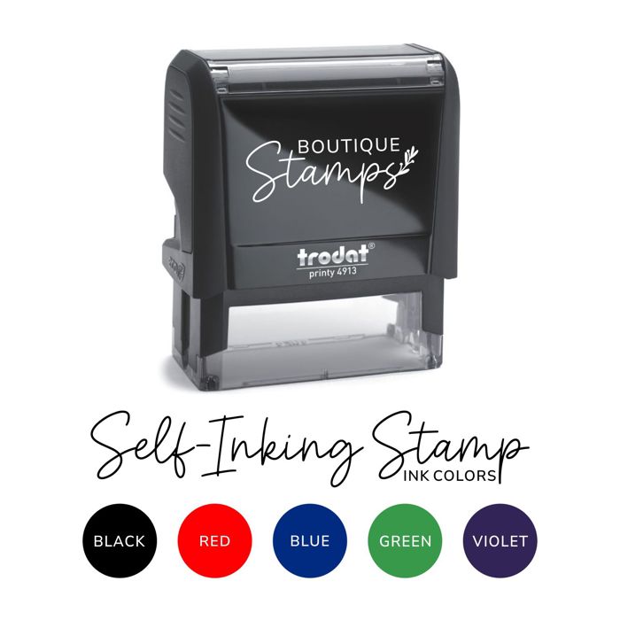 Personalized Self-Inking Address Stamps