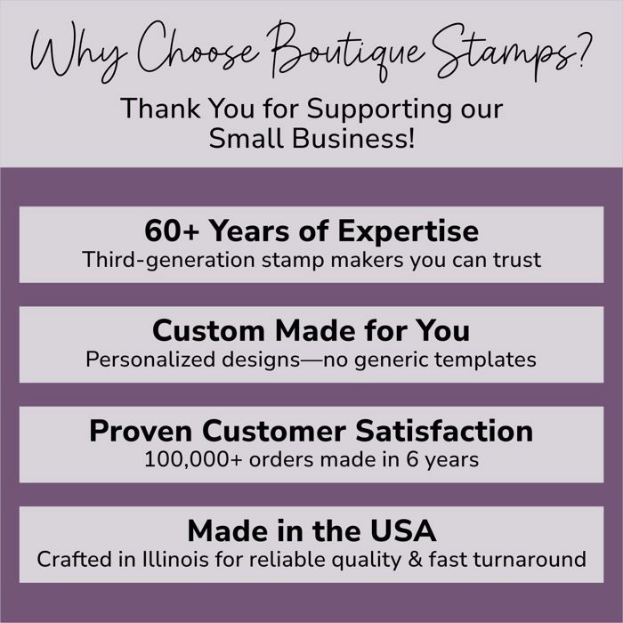 Personalized Self-Inking Address Stamps