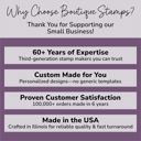  Personalized Self-Inking Address Stamps
