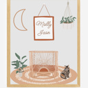 Personalized Boho Nursery Print