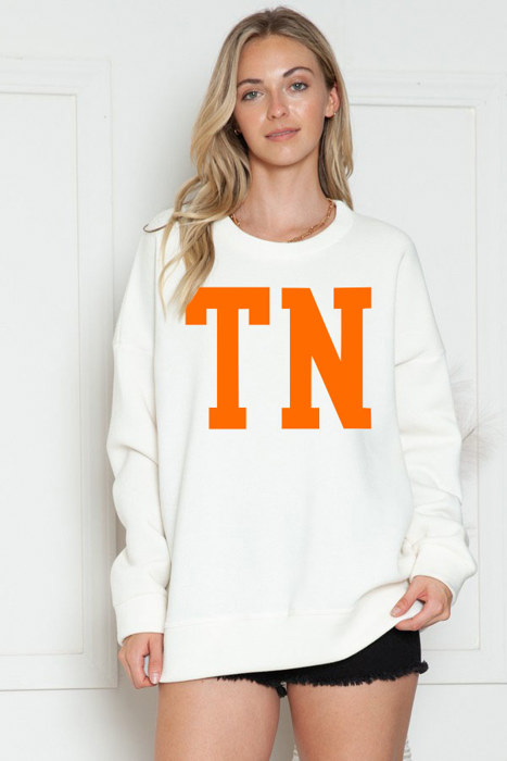 CUSTOM SOLID FLEECE OVERSIZED SWEATSHIRT