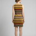 Large MULTI RETRO STRIPE DRESS