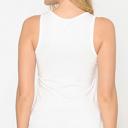 XL IVORY BASIC TANK TOP