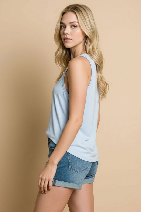 DEEP ARMHOLE TANK TOP