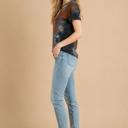 XL RUST CHEST CRISS CROSS TIE DYE TOP