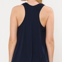 Small NAVY RACERBACK TANK TOP