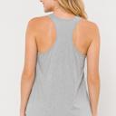 Large HEATHER GREY RACERBACK TANK TOP