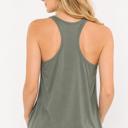 XL DARK SAGE RACERBACK TANK TOP