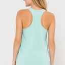 Small  MINT RACERBACK TANK TOP