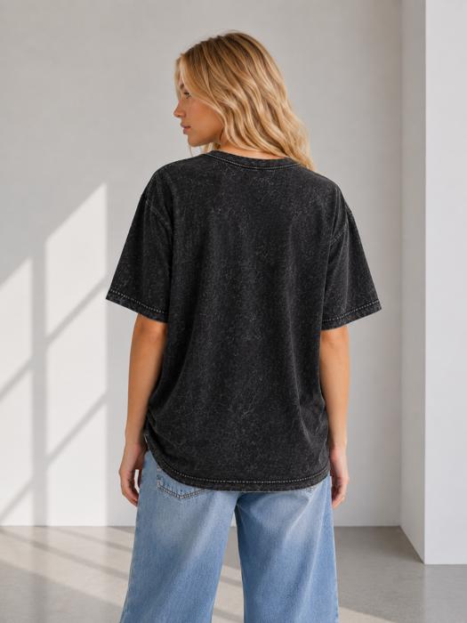 MINERAL WASHED HEAVY WEIGHT T-SHIRT