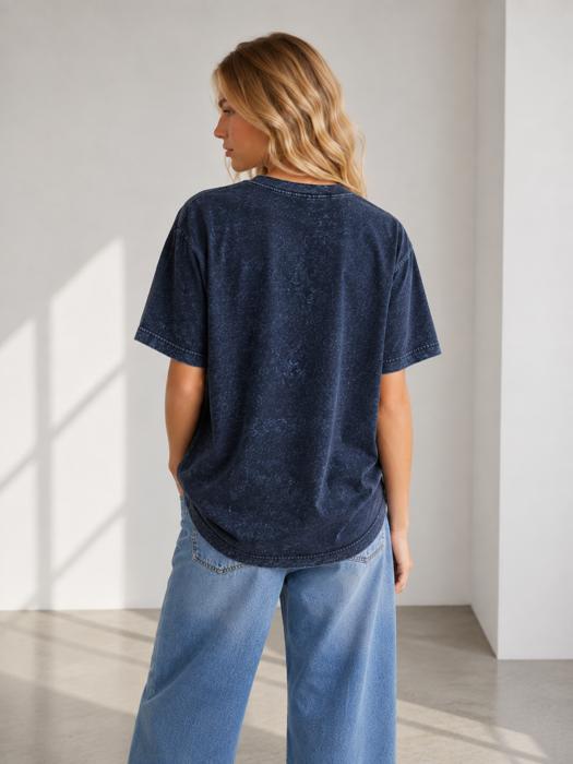 MINERAL WASHED HEAVY WEIGHT T-SHIRT