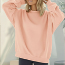  PASTEL TONE SOFT SCUBA SWEATSHIRT