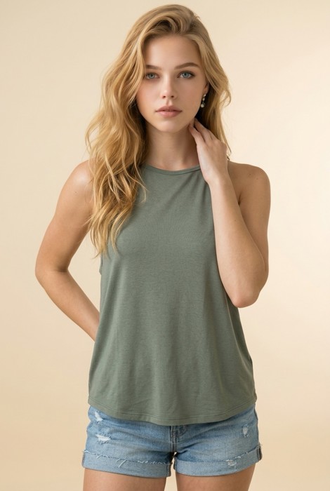 DEEP ARMHOLE TANK TOP
