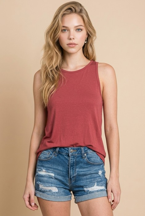 DEEP ARMHOLE TANK TOP