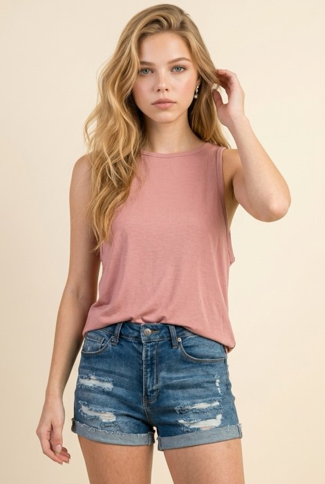 DEEP ARMHOLE TANK TOP