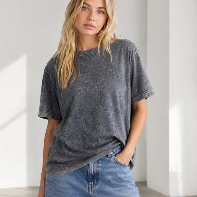 MINERAL WASHED HEAVY WEIGHT T-SHIRT