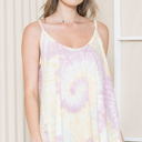 Medium PINK TIEDYE CAMO TANK TUNIC TOP