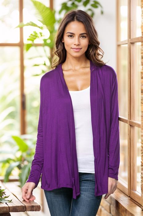 Long Sleeve Cardigan for Women Open Front Dressy (Multi Colors Office Cardigan)