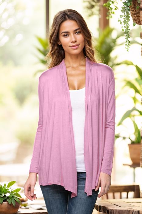 Long Sleeve Cardigan for Women Open Front Dressy (Multi Colors Office Cardigan)