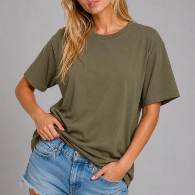 BASIC SUPER SOFT T-SHIRT WITH LOOSE FIT