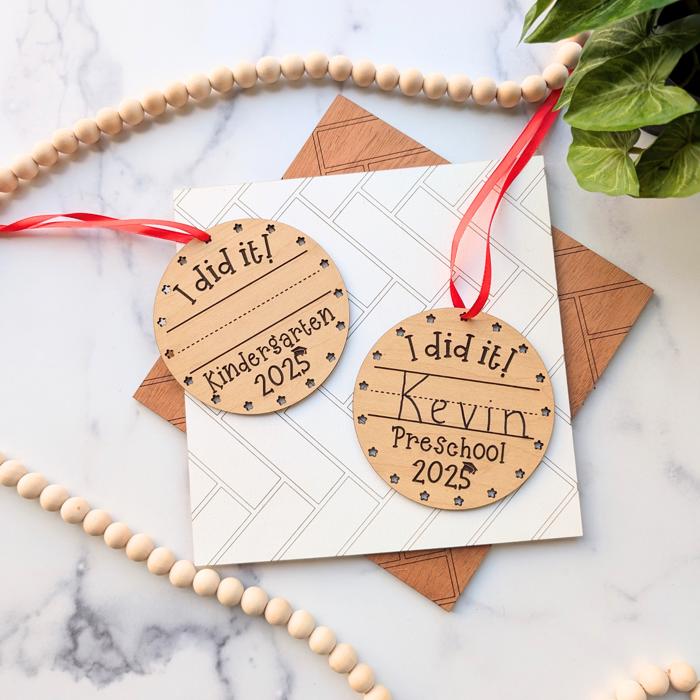 Preschool and Kindergarten Graduation Keepsake Ornament