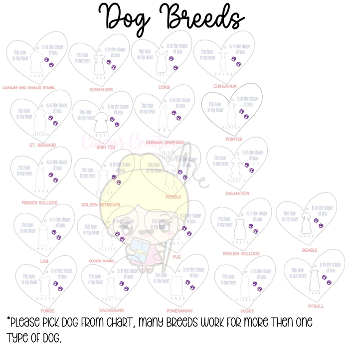 Dog memorial gift