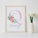  Custom Floral Art Print | Nursery or Bedroom Decor