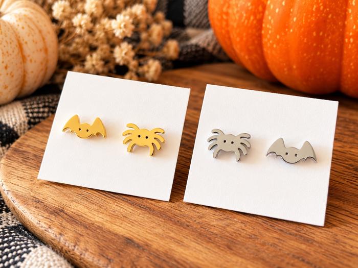 Stainless Steel Halloween Earrings | 6 Styles