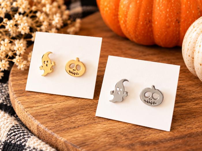 Stainless Steel Halloween Earrings | 6 Styles