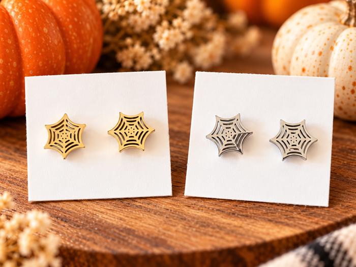 Stainless Steel Halloween Earrings | 6 Styles