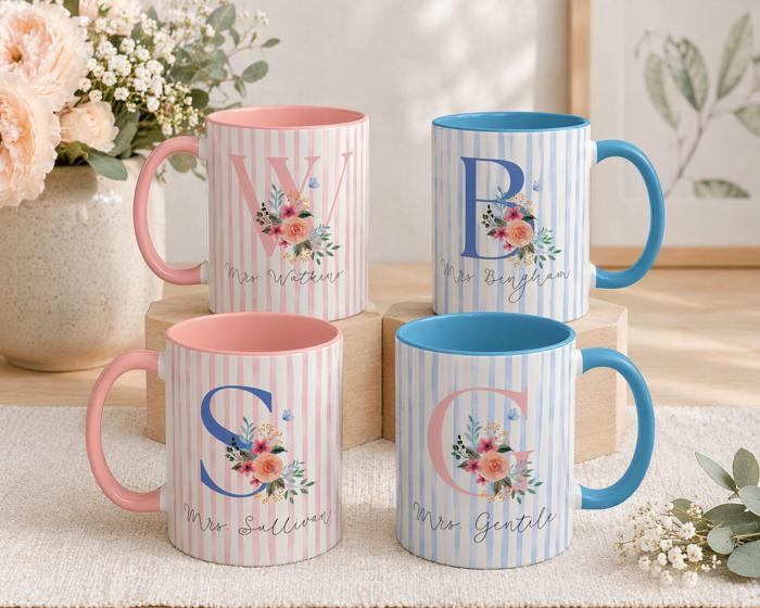 Custom Name Teacher Appreciation Mug