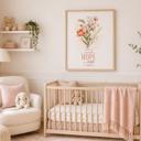  Hope in a Little Flower Art Print | Nursery or Bedroom Decor