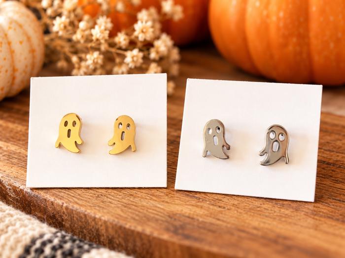 Stainless Steel Halloween Earrings | 6 Styles