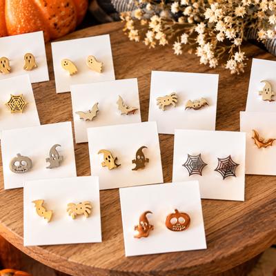 Stainless Steel Halloween Earrings | 6 Styles
