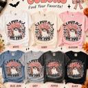  Womens Halloween Ghost Witch T-Shirt, I Put a Spell on You Tee, Comfort Colors Shirt