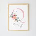  Custom Floral Art Print | Nursery or Bedroom Decor