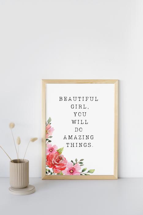 Watercolor Floral Nursery Prints | 5 Styles to choose from