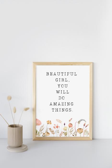 Watercolor Floral Nursery Prints | 5 Styles to choose from