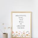 Water Color Floral Watercolor Floral Nursery Prints | 5 Styles to choose from