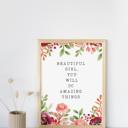  Watercolor Floral Nursery Prints | 5 Styles to choose from
